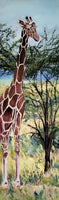 A giraffe (20x70cm)