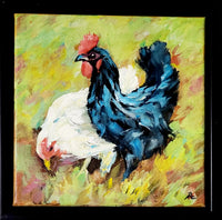 Chicken life (20x20cm)