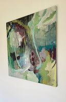 Behind fogged windows (60x60cm)