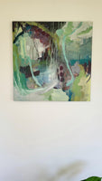 Behind fogged windows (60x60cm)