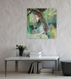 Behind fogged windows (60x60cm)