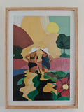 A Little Dip (32x44cm)