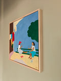 A Glass in the Sun (30x30cm)