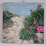 A wolf in sheep's clothing (50x50cm)