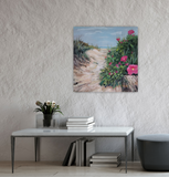 A wolf in sheep's clothing (50x50cm)