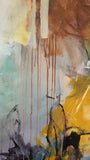 Unknown land (100x90cm) - Danish Gallery - Moderne, abstrakte malerier. Online galleri med original, unik kunst til din bolig. 
