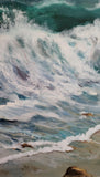 The blue wave (60x60cm)
