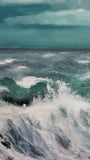 The blue wave (60x60cm)