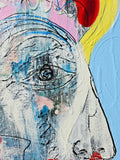 Untitled Blue I (60x70cm)