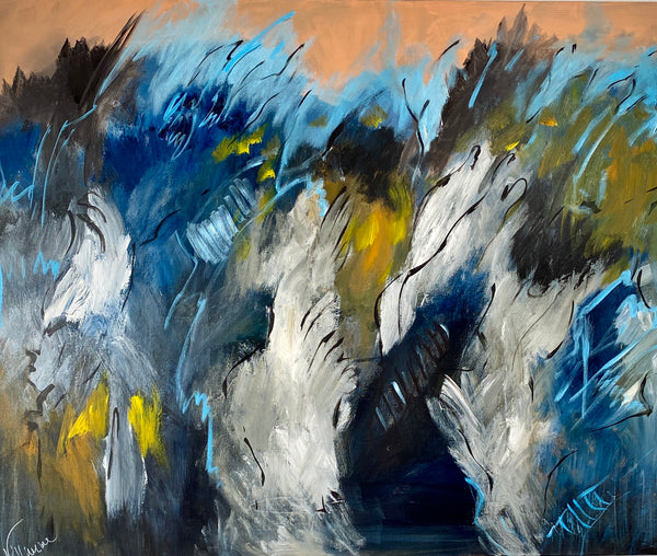 Fracture surfaces (110x90cm)