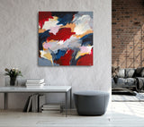 15-26 (100x100cm) - Danish Gallery - Moderne, abstrakte malerier. Online galleri med original, unik kunst til din bolig. 