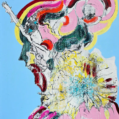 Untitled Blue III (60x70cm)