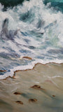 The blue wave (60x60cm)