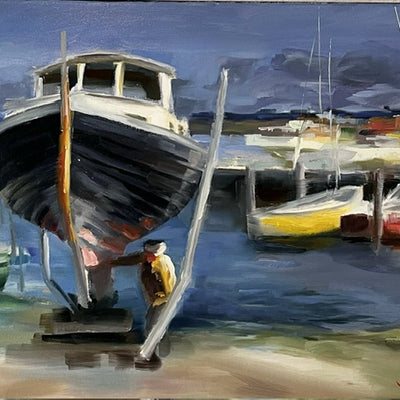 Caressing Cassieopia (60x45cm)