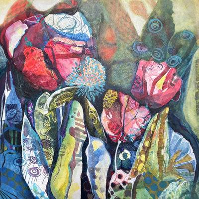 The flowercorner (70x90cm)