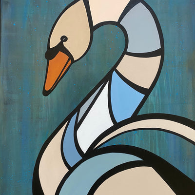 The Swan (60x80cm)