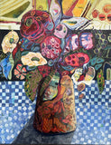 A vase of flowers (70x90cm)