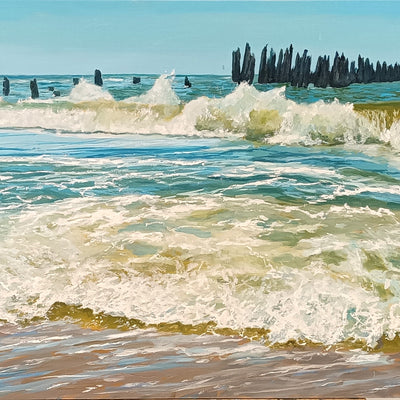 Back to shore (120x60cm)