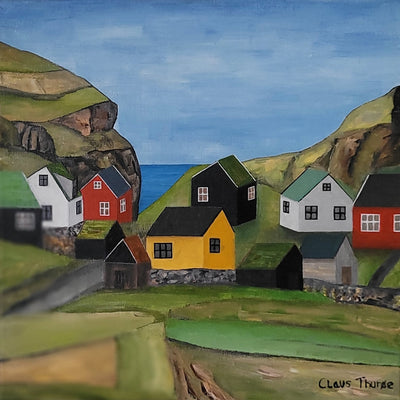 The village (40x40cm)