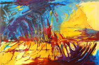 Energy of a new day (150x100cm)