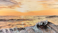 Evening wave (120x70cm)