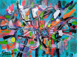 Floral abstraction II (80x60cm)