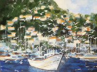 Port city (80x60cm)