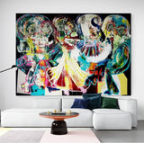 The manifold lineup (280x200cm) - Danish Gallery - Moderne, abstrakte malerier. Online galleri med original, unik kunst til din bolig. 