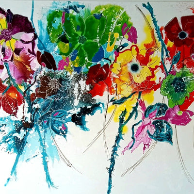 Overwhelmed by spring (280x200cm)