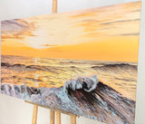 Evening wave (120x70cm)