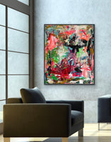 The red balloon (100x120cm)