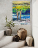 Listen to nature (60x80cm)