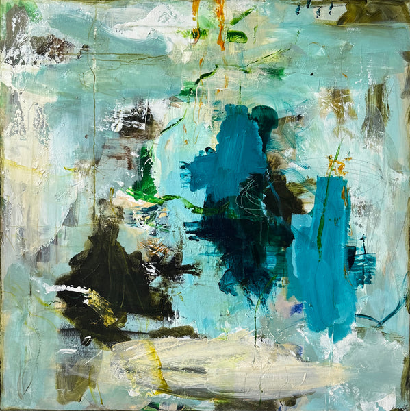 The poetry of water (80x80cm)