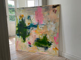 Shy heart (120x120cm)