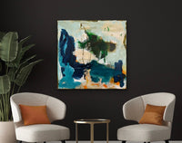 Born in blue (80x80cm)