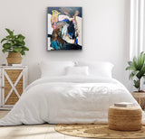 When silence speaks (80x100cm)