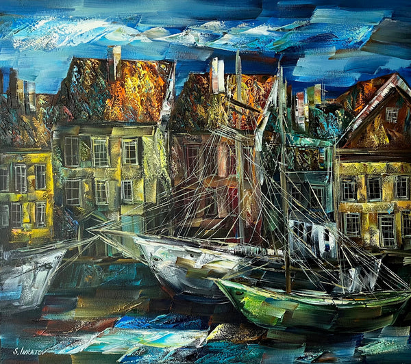Symphony of Copenhagen (80x70cm)