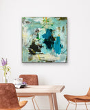 The poetry of water (80x80cm)