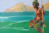 Balancing with the Sea (100x70cm)