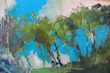 Rest or boredom? (70x40cm) - Danish Gallery - Moderne, abstrakte malerier. Online galleri med original, unik kunst til din bolig. 
