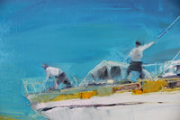 Day in the Dock (70x40cm)