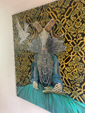 The White Raven (100x120cm)