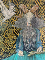 The White Raven (100x120cm)