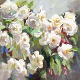 Lovely, Lovely Lykkefund (50x50cm) - Danish Gallery - Moderne, abstrakte malerier. Online galleri med original, unik kunst til din bolig. 