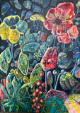 Wild garden (50x70cm)