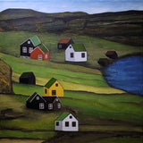 The fields (40x40cm)