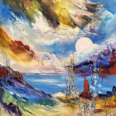 My dream universe (50x60cm)