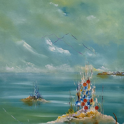 Towards brighter times (50x60cm)