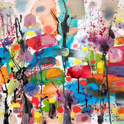 Musical abstraction VI (55x46cm)