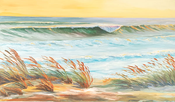 Orange calmness (120x70cm)